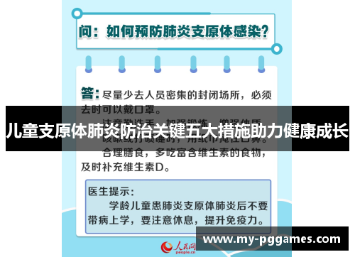 儿童支原体肺炎防治关键五大措施助力健康成长