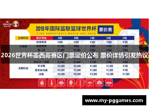 2026世界杯墨西哥赛区门票定价公布 票价详情引发热议 2026世界杯墨西哥赛区门票定价公布 票价详情引发热议